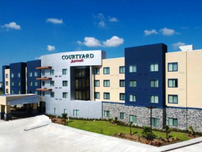 Courtyard By Marriott Houston Katy Mills Hotel Exterior foto